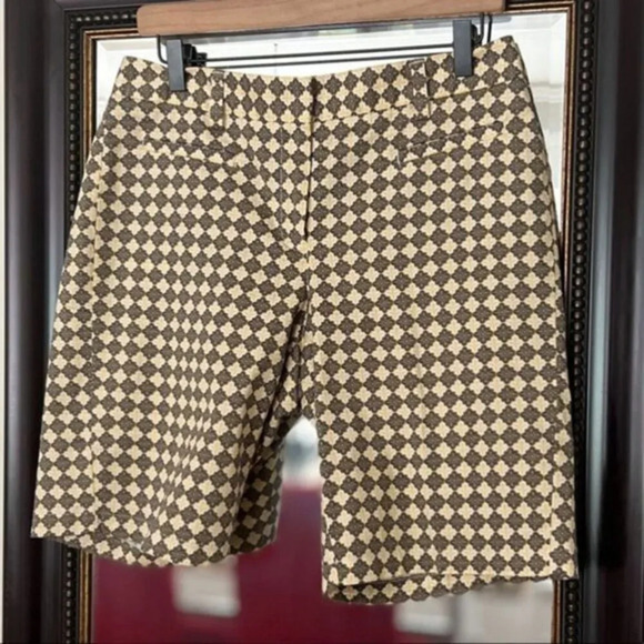 Lands' End Fit 2 Bermuda Shorts Size 6 - Picture 2 of 6